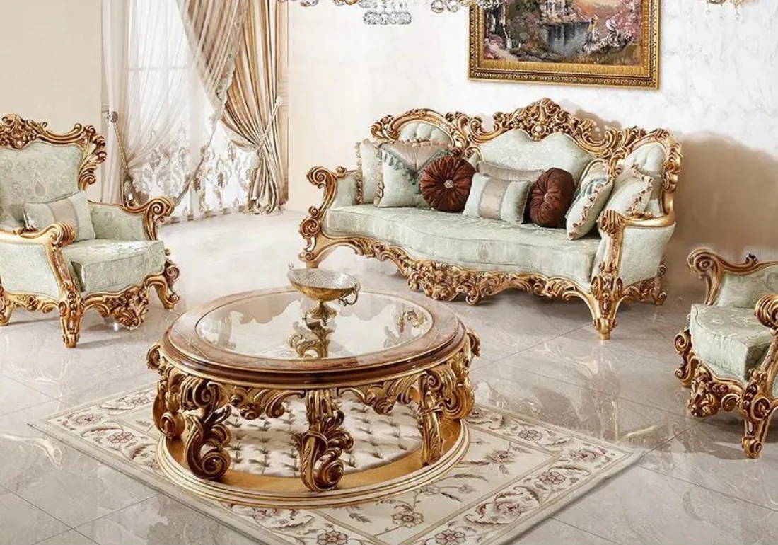 Exquisite Designer Sofa Indian Draw Furns